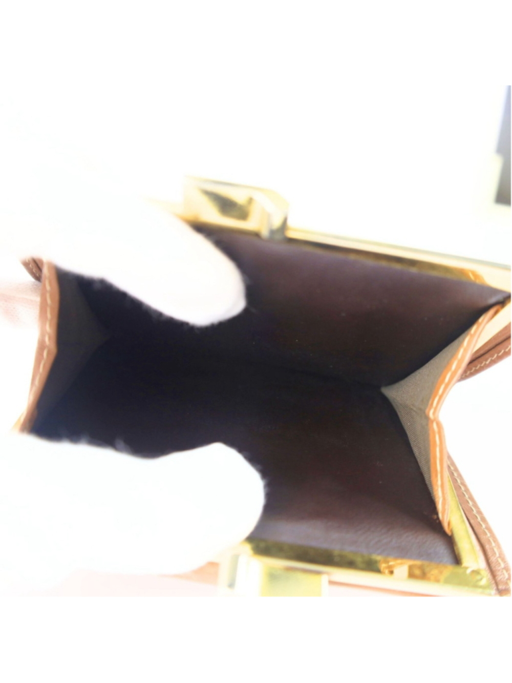 Vintage Christian Dior Honeycomb Brown Purse Wallet for Women - Picture 16 of 16